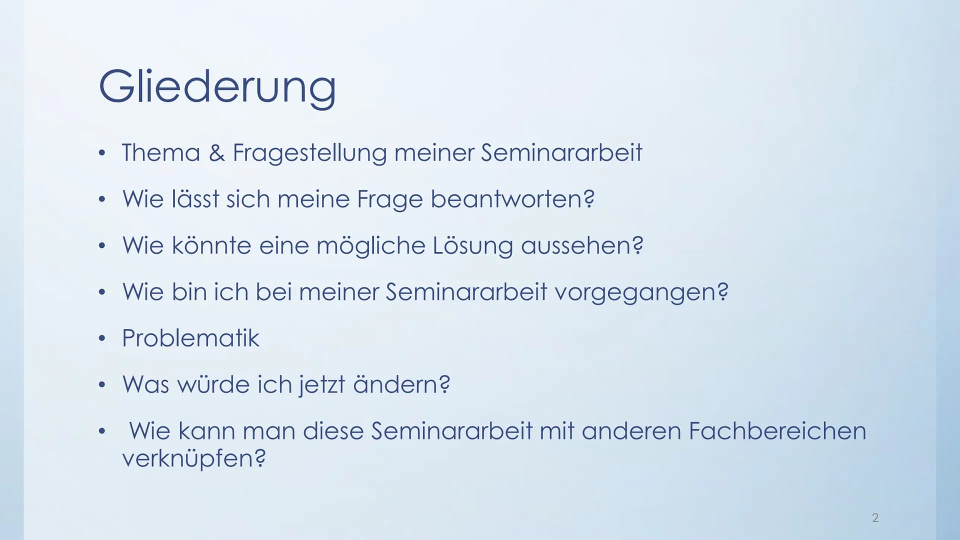 PER
Kolloquium
Seminararbeit - Sterbehilfe - Eine
vergleichende Analyse der Rechtslage
zwischen Deutschland und der Schweiz Gliederung
Thema