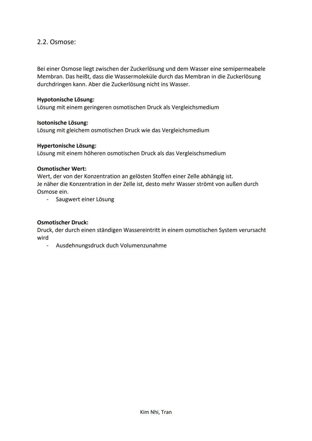 # 1. Biologie Klausur
LERNZETTEL

# 1. Biologie der Zelle

1.  1. Vergleich der Tierischen/Pflanzlichen Zelle:

Tierische Zelle

- Zellmembr