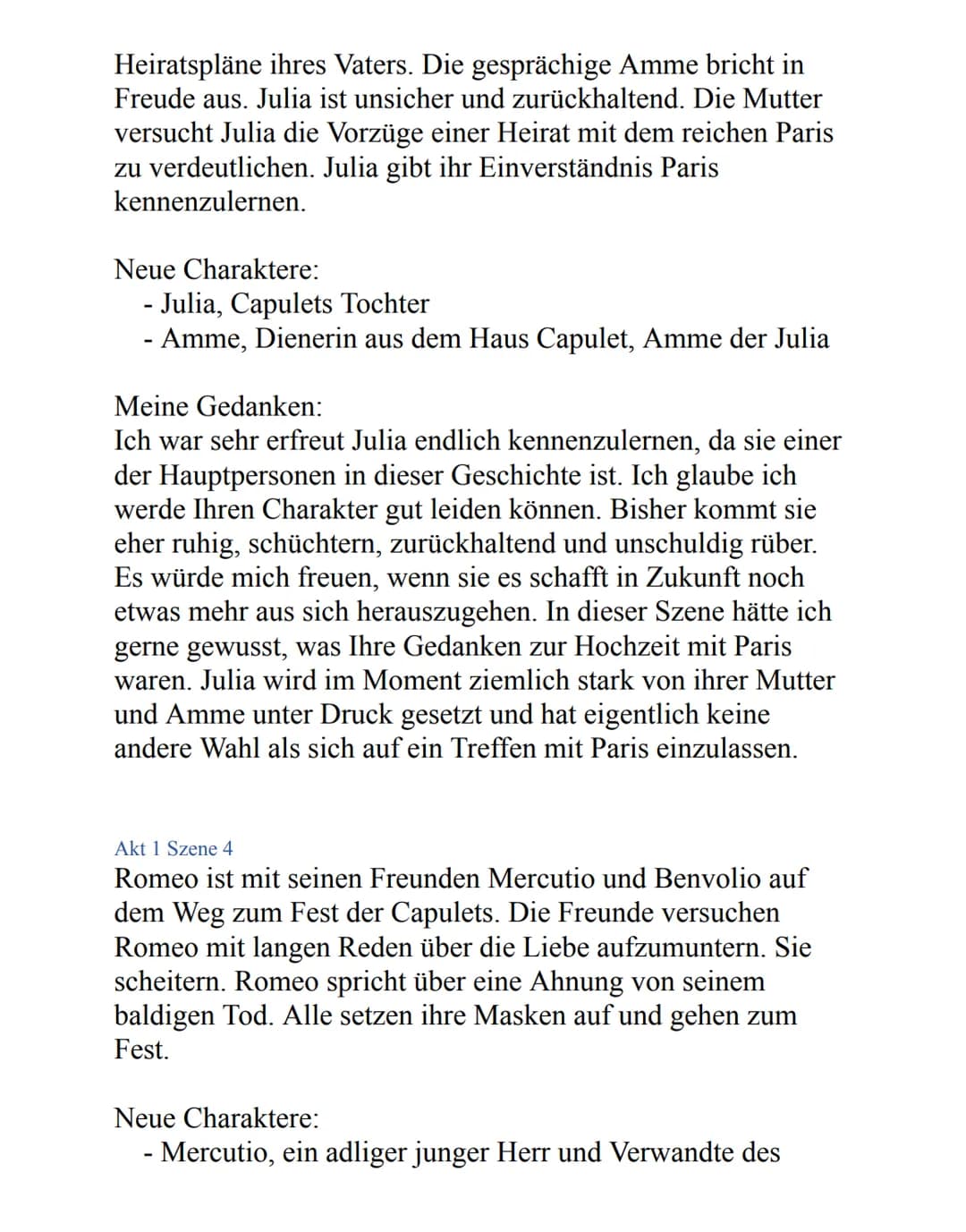 Romeo
und
Julia Tybalt
*
Simson
Gregor
Anton
*
Lady Capulet der alte Capulet
|
Julia
Bratpfanne
Diener
Amme
Stammbaum
T
Peter
der alte Monta
