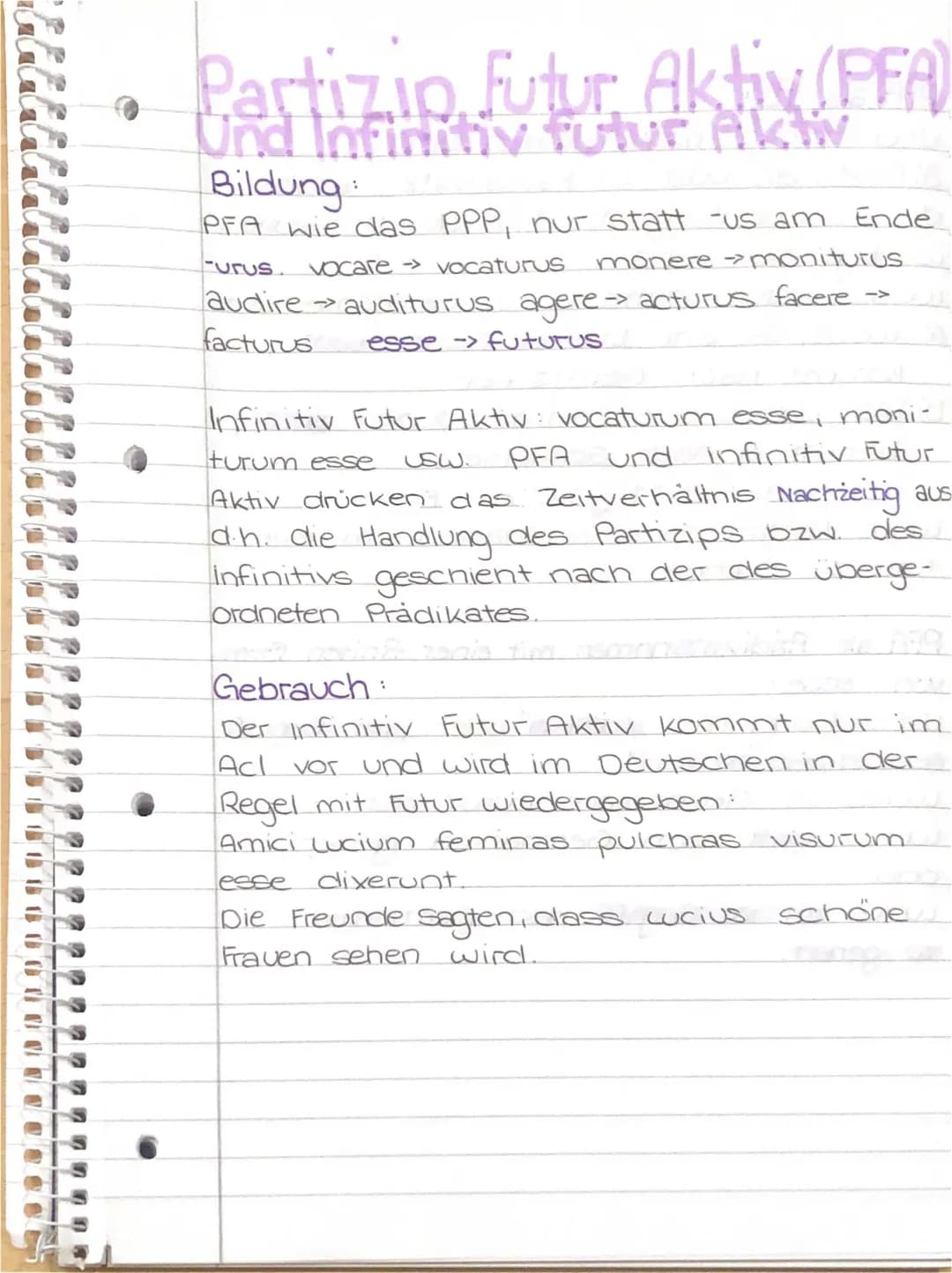 Partizip Futur Aktiv und Passiv Latein: Bildung, Beispiele und Übersetzung