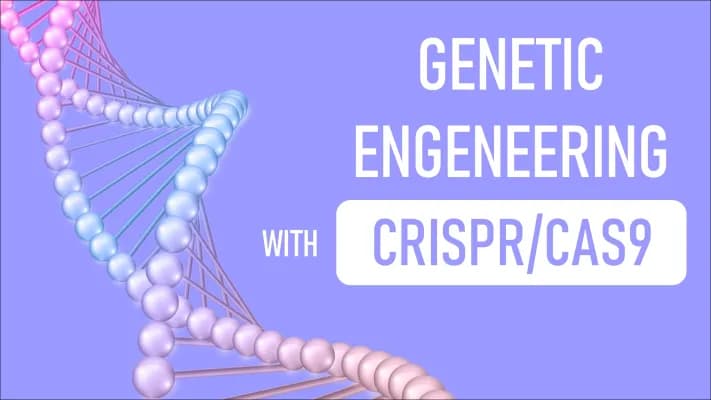 Know Genetic engineering with CRISPR/CAS9 Genetic scissors  thumbnail