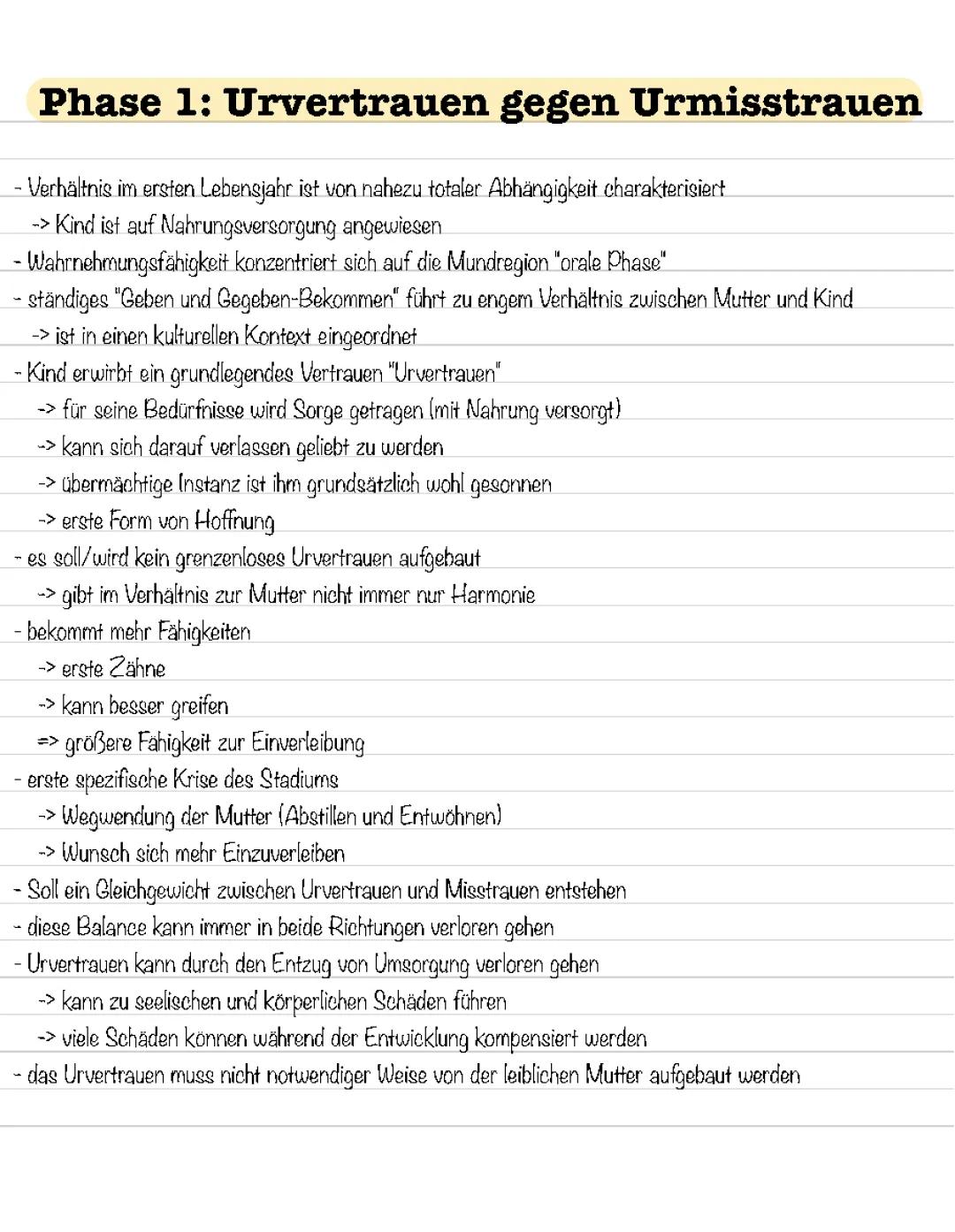 Das 8-Stufenmodell von Erikson: Einfach erklärt für Kinder