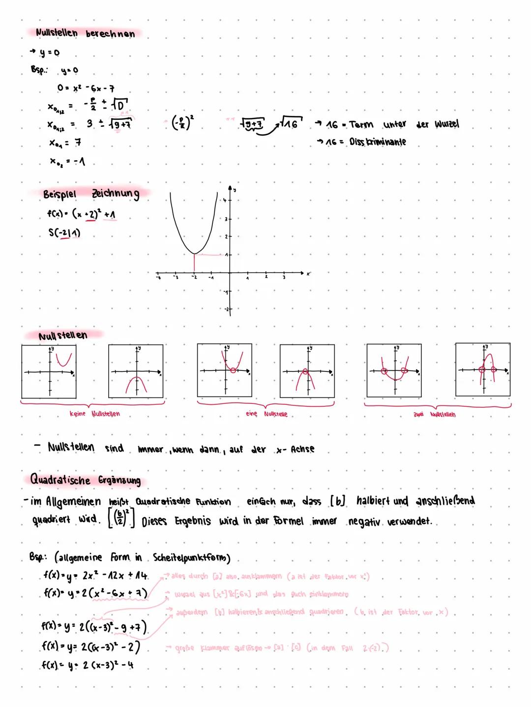 Parameter a
a = A
Normalparabel
a>^ → nach oben geöffnet, gestreckt (a.B:: 3x²; 4,5x²; usw.)
lal> 1 → nach unten geöffnet, gestreckt (negati