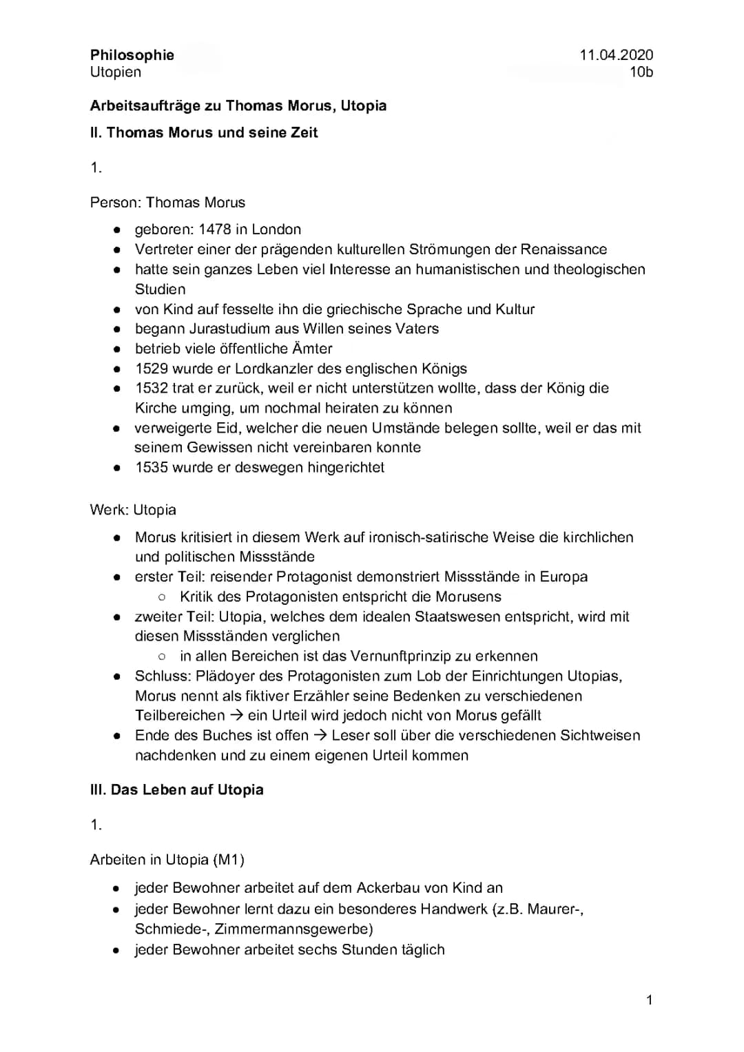 Thomas Morus: Entdecke Utopia - Ein Tolles Buch für Kinder