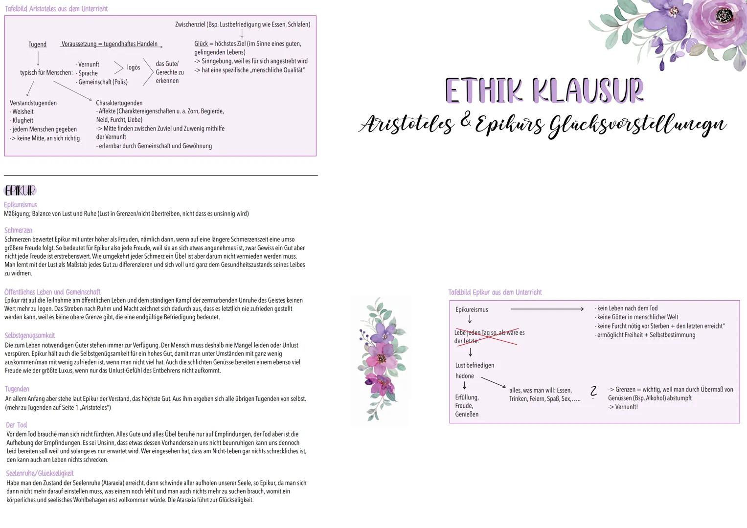 ARISTOTELES
Ziele
„Jedes praktische Können und jede wissenschaftliche Untersuchung, ebenso alles Handeln und
Wählen strebt nach einen Gut, w