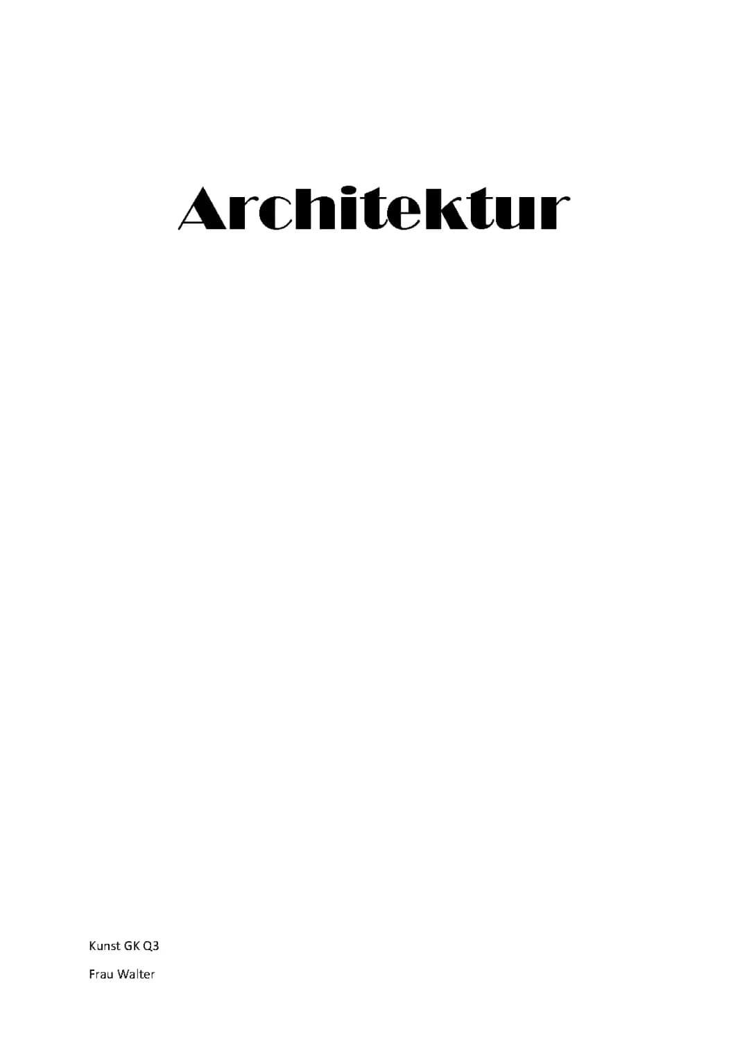 Entdecke die Architekturstile: Von Romanik zu Moderne!