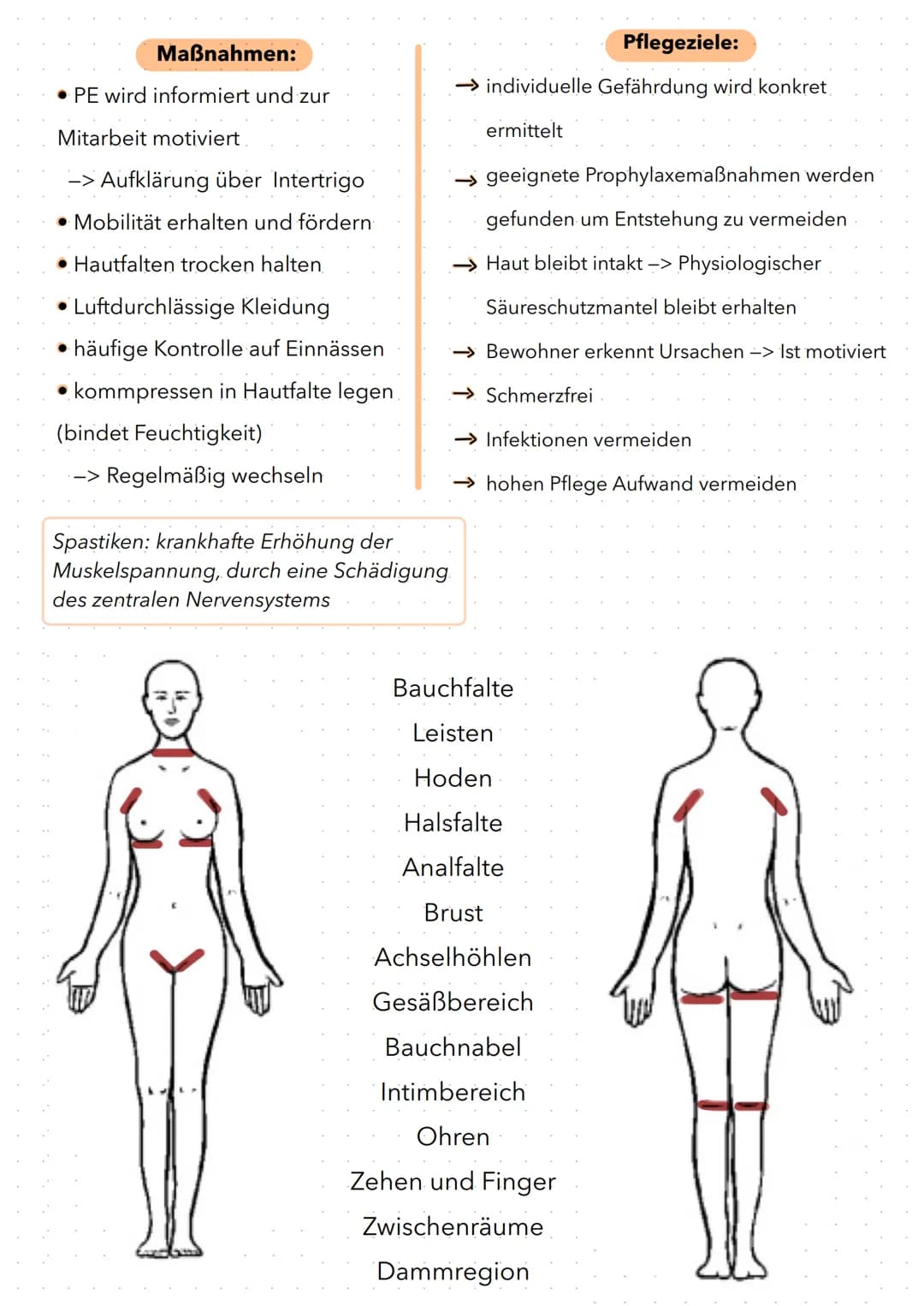 
<h2 id="definition">Definition:</h2>
<p>Intertrigoprophylaxe ist ein entzündlicher Zustand der Hautfalten, der begünstigt wird durch Hitze,