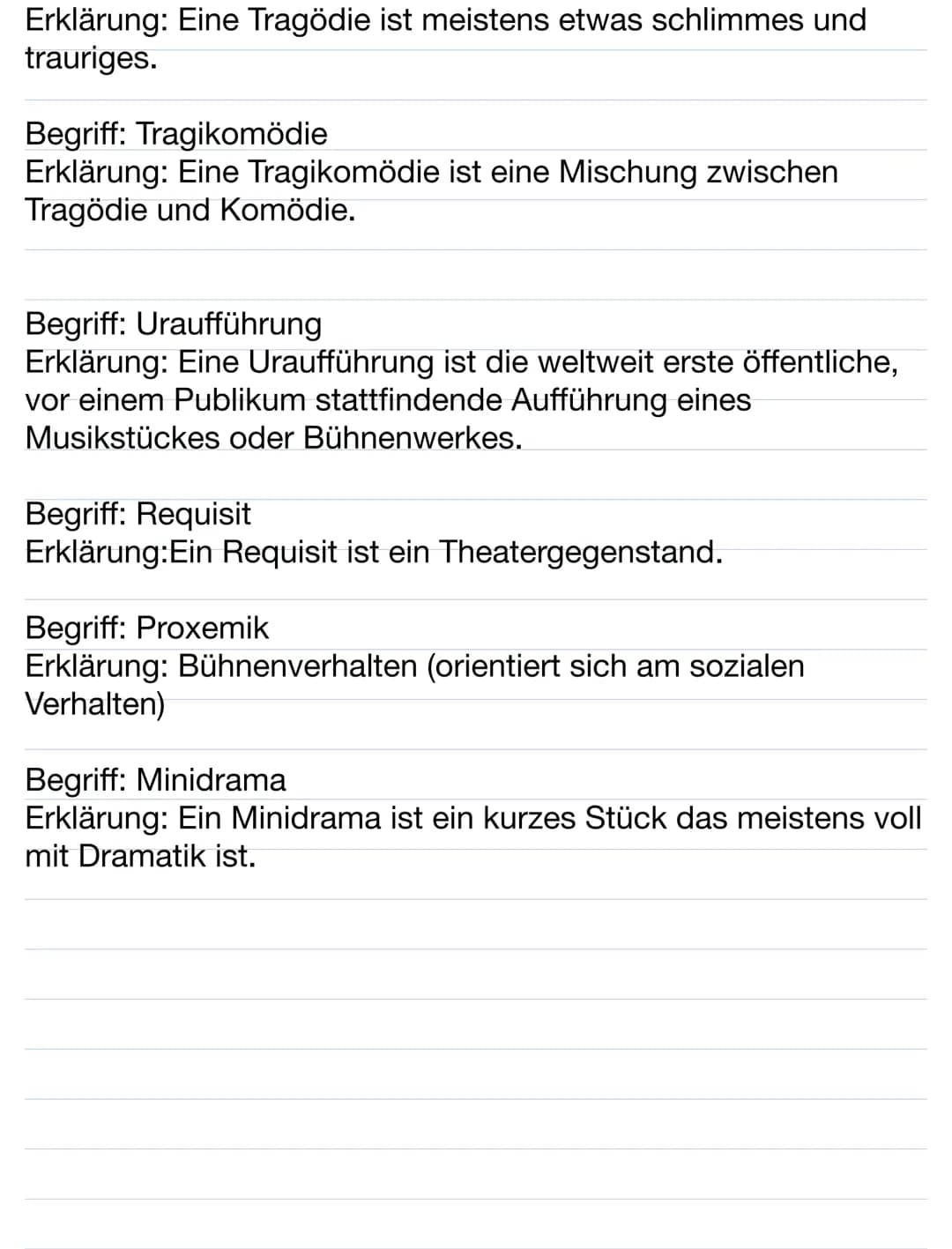 Glossar: Theaterbegriffe
Begriff: Abonnement
Erklärung: Ein Abonnement ist eine Dauer-Karte. Also das man
immer wieder ins Theater hinein ko