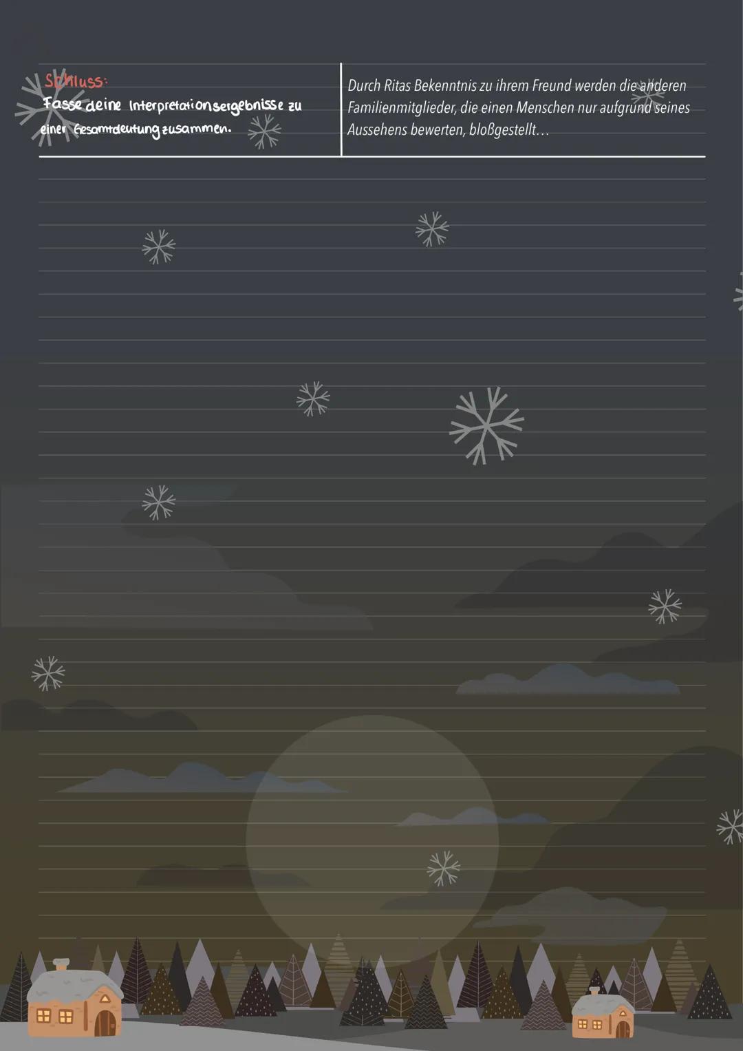 *
じいなかとそ
Eine Kurzgeschichte interpretieren

1. Schritt: Die Textinterpretation vorbereiten
Untersuche die Kurzgeschichte annand folgender F