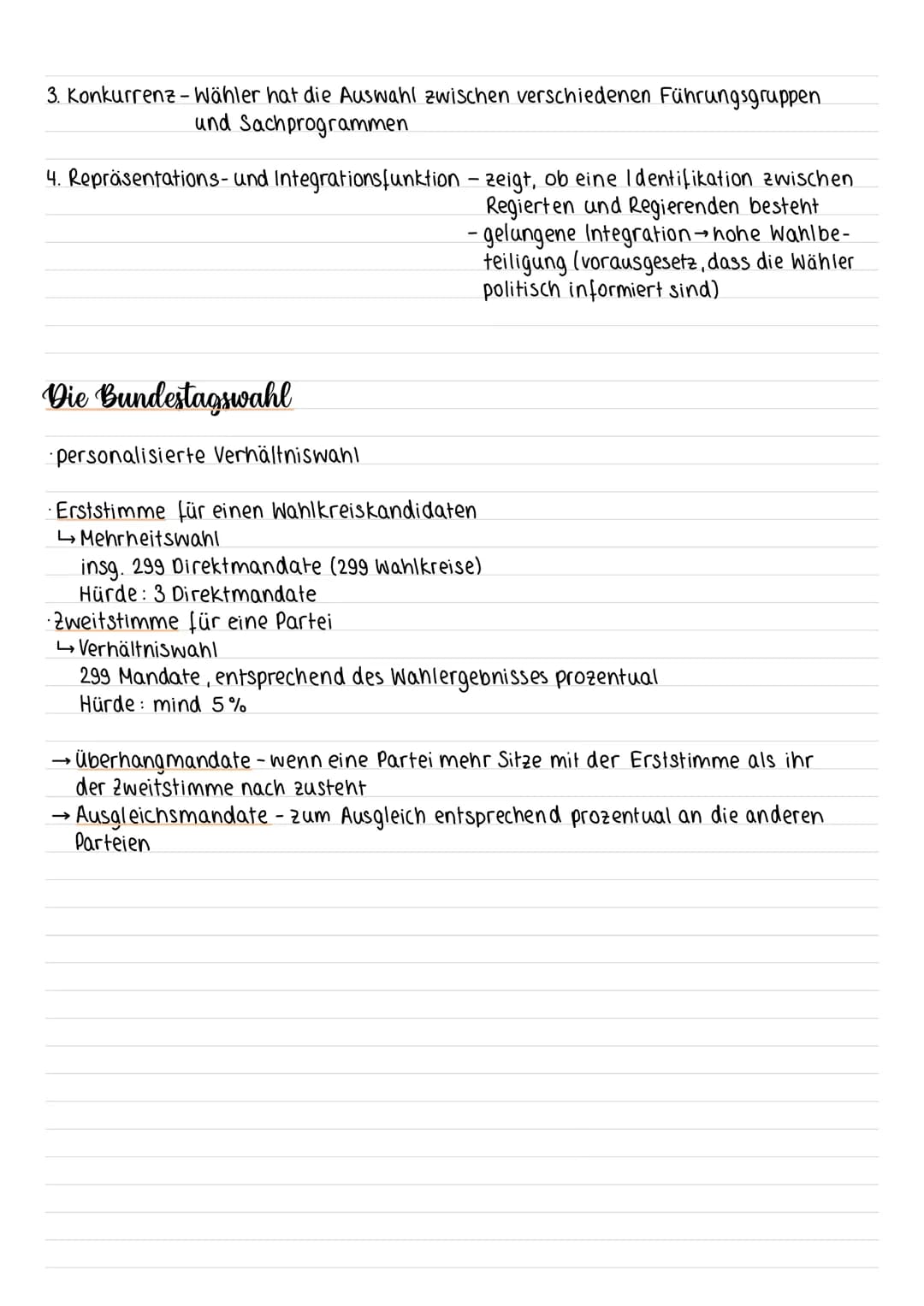 Wahlen
Wahlbedingungen
1. frei -ohne Druck /Bedrohung
- Auswahl an Möglichkeiten.
-kein Zwang zur Stimmabgabe
2. geheim-unbeobachtete Abgabe