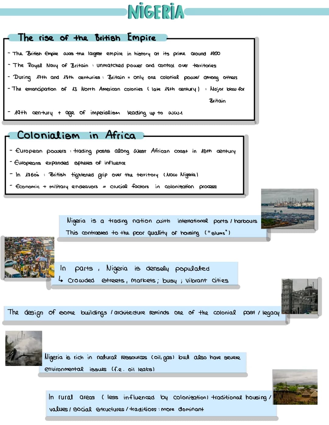NIGERIA
The rise of the British Empire
- The British Empire was the largest empire in history at its prime around 1900
- The Royal Navy of B