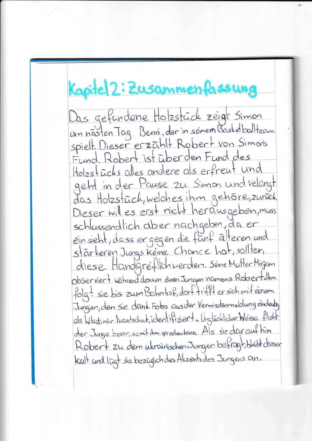 Kapitel 2 Das Lächeln der Spinne Zusammenfassung und Analyse