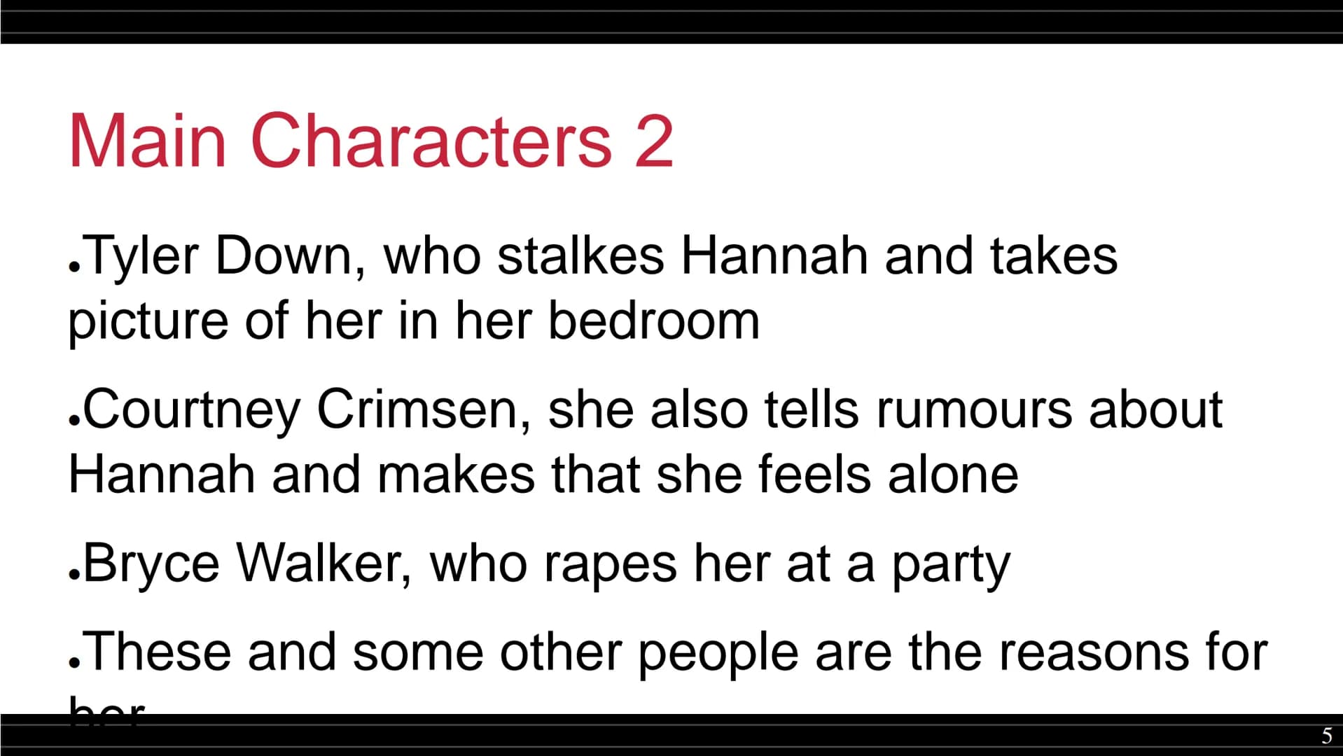 13 Reasons Why
Jay Asher Table of contents
.Jay Asher
.Main Characters
.Plot
.Read out a passage
.My Opinion
2 Jay Asher
.Born September 30,