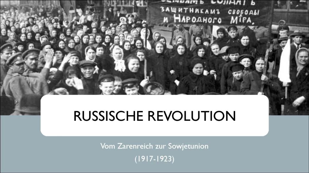 Russische Revolution 1917 einfach erklärt: Verlauf, Ursachen und Folgen