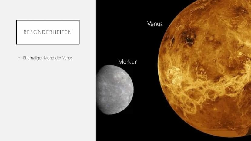 MERKUR
Nik Dömeland & Luise Hamsch, 9c ●
●
●
GLIEDERUNG
Allgemeine Informationen
Besonderheiten
Quellen ALLGEMEINE INFORMATIONEN
Masse
Durch