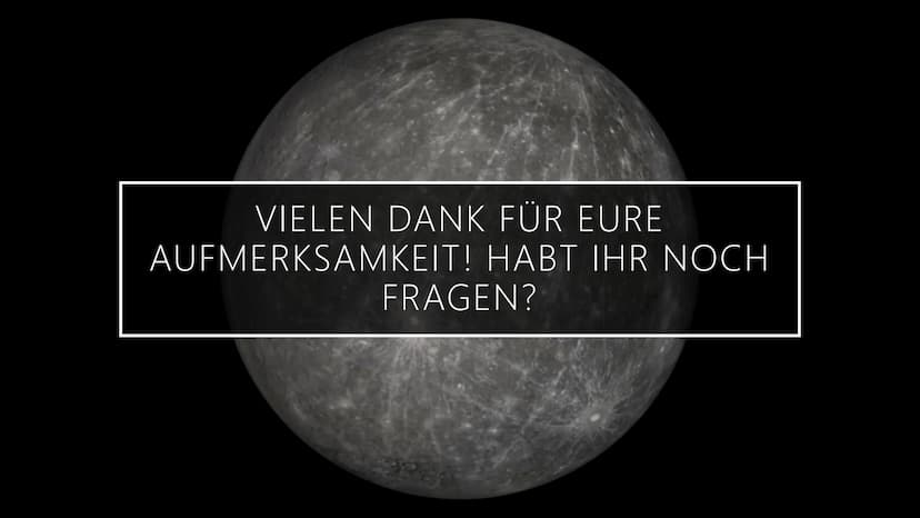 MERKUR
Nik Dömeland & Luise Hamsch, 9c ●
●
●
GLIEDERUNG
Allgemeine Informationen
Besonderheiten
Quellen ALLGEMEINE INFORMATIONEN
Masse
Durch