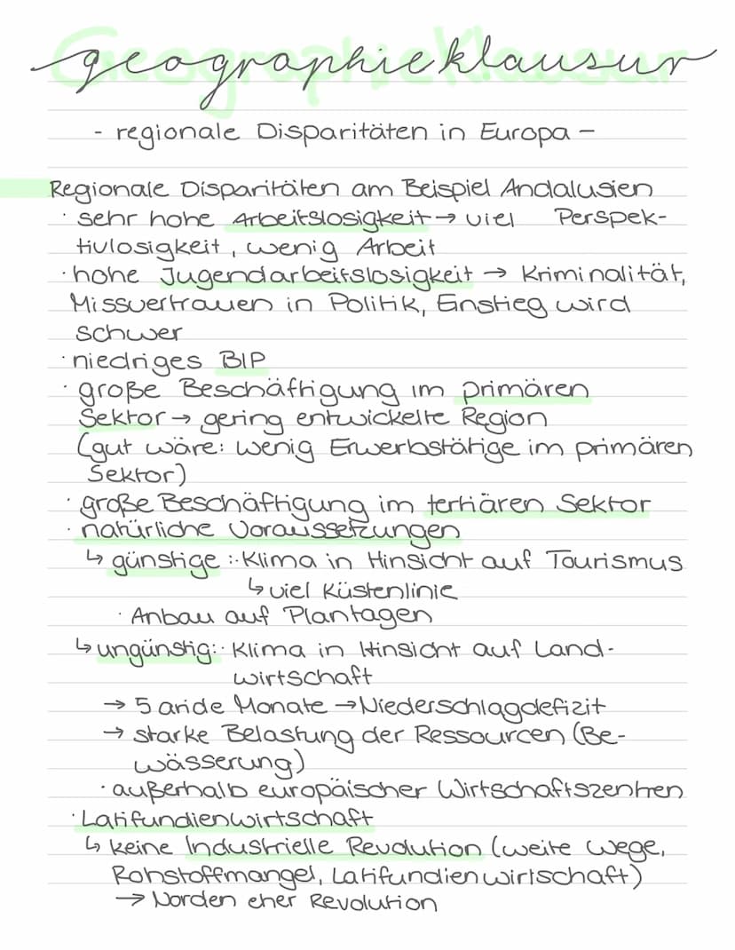geographicklausur
Wirtschaft in Europa.
Indikatoren zur Identifizierung des Leistungs-
Standes von Ländern
1 BIP/E
9 Kinder sterblichkeit
2 