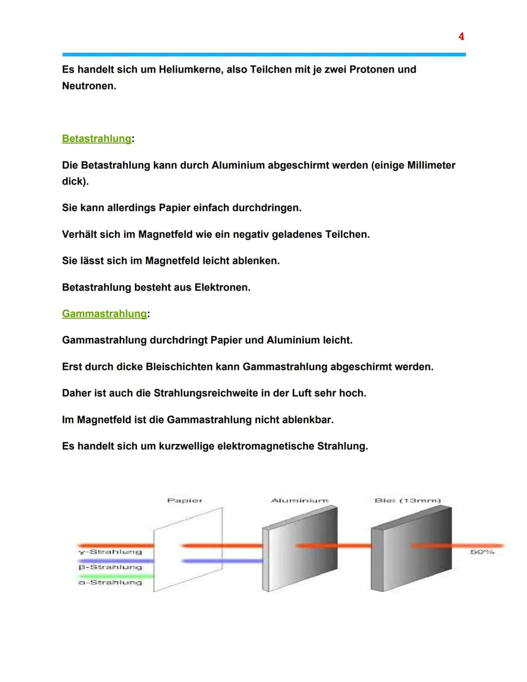 Kernphysik
Zusammenfassung
Atomaufbau/Atommodell
● Kern und Hülle
Proton
Positiv geladenes
Elementarteilchen,
1 Elementarladung, wiegt
etwa 