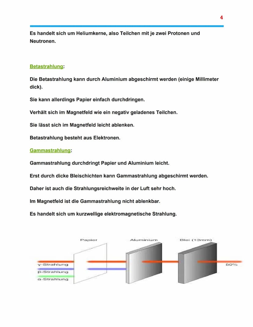 Kernphysik
Zusammenfassung
Atomaufbau/Atommodell
● Kern und Hülle
Proton
Positiv geladenes
Elementarteilchen,
1 Elementarladung, wiegt
etwa 