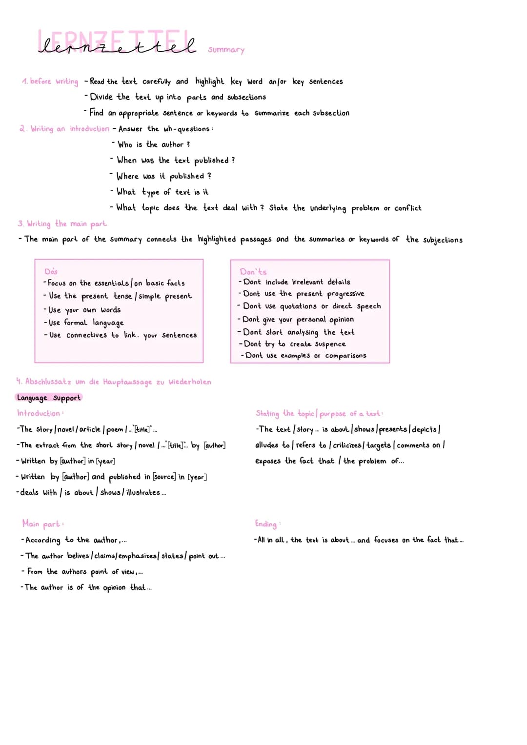Easy Guide to Writing a Summary: Examples and Tips