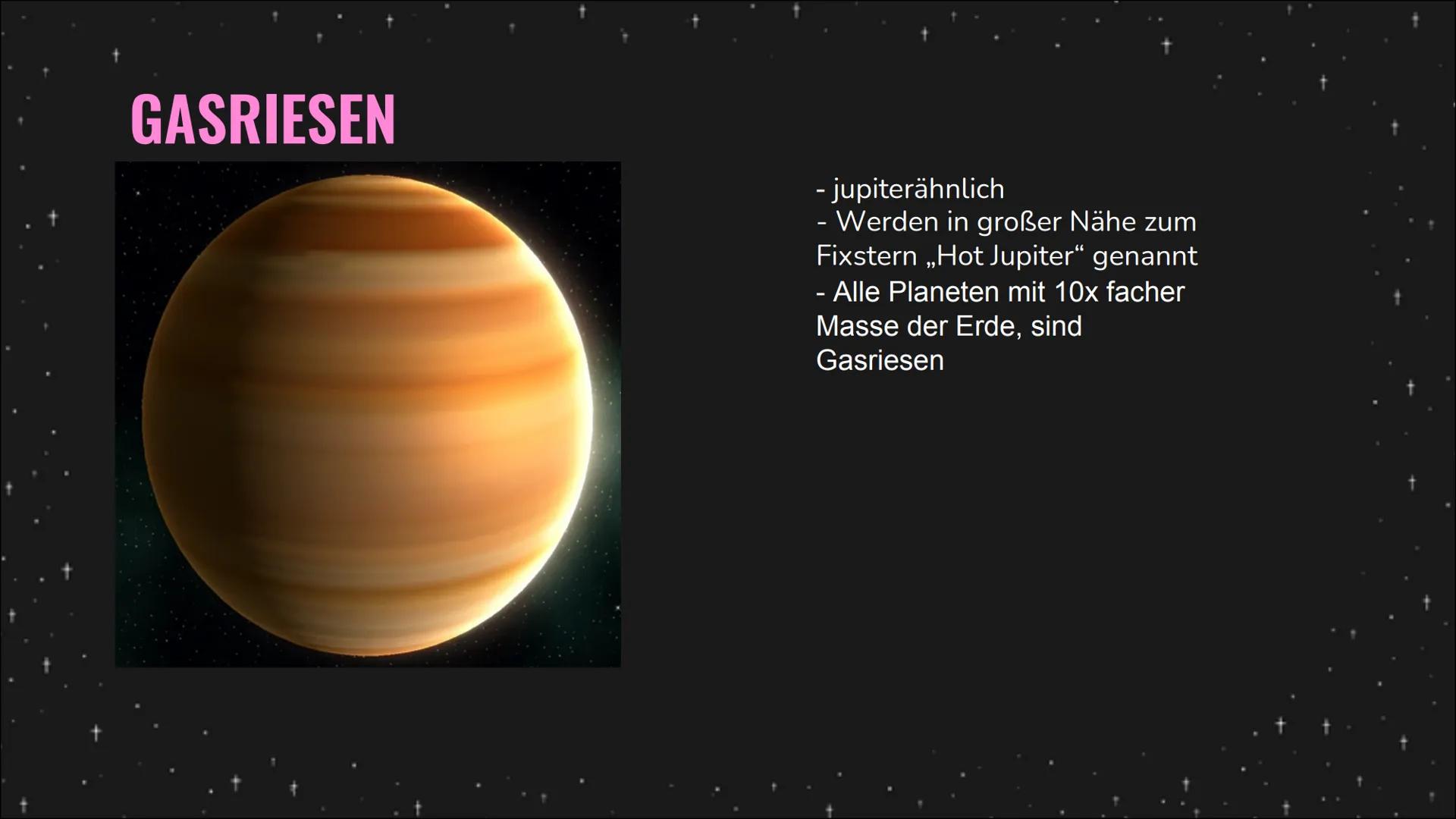 Extrasolare
Planeten Handout ,,Extrasolare Planeten"
Definition: Ein extrasolarer Planet, kurz Exoplanet, ist ein
Planet außerhalb des vorhe