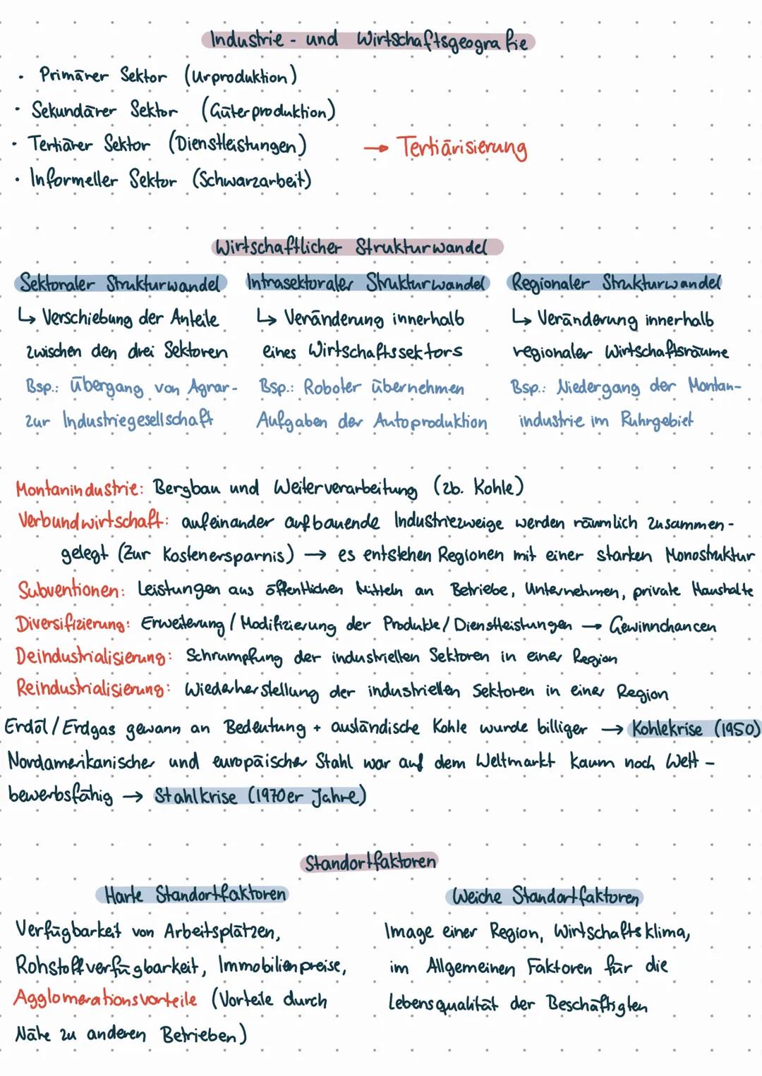 Geozonen & Agrargeographie
Tropen: Immerfeuchte Tropen
●
●
(Desertifikation)
Wüsten und Halbwüsten
↳ Nutzung der Wüsten
Subtropen/trockene M