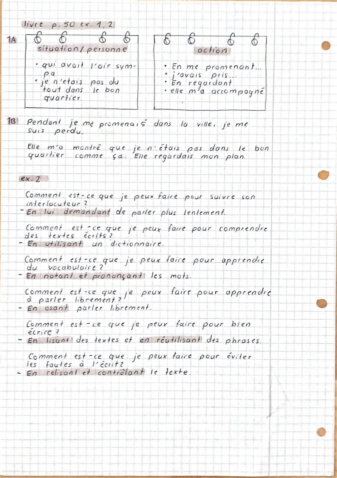 le gerondif
O
BILDUNG
O en + Verbform
An den
Endung - ant
nous cherchons
faisons
nous
nous
nous
mangeons
Stamm der
allons
VERWENDUNG
Gleichz