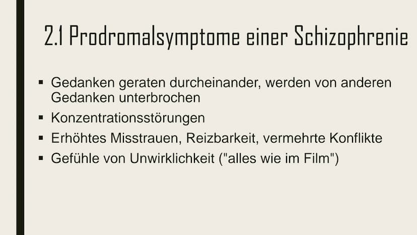 Schizophrenie Leral Schizophrenie - Übersicht
1.Was ist Schizophrenie ?
2.Symptomatik
3. Varianten
4.Auslöser
5.Behandlung
6. Quellen 1.Was 