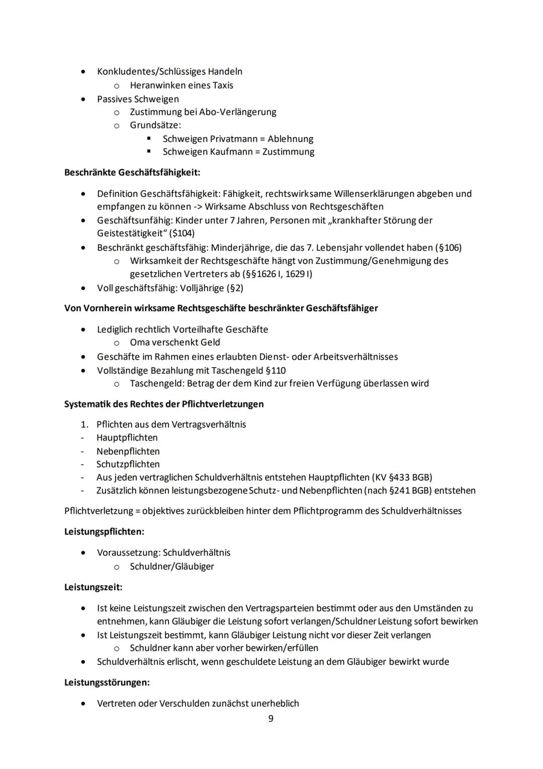 Zusammenfassung Recht:
Funktionen des Rechts
● Ordnungsfunktion
● Friedensfunktion
● Abschreckungsfunktion
● Schutzfunktion
Erziehungsfunkti