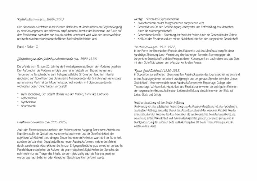 RICHTUNGEN DER LYRIK
Naturlyrik
Dabei handelt es sich um eine Sammelbezeichnung für alle Formen der Lyrik, deren
Zentralmotive Naturerschein