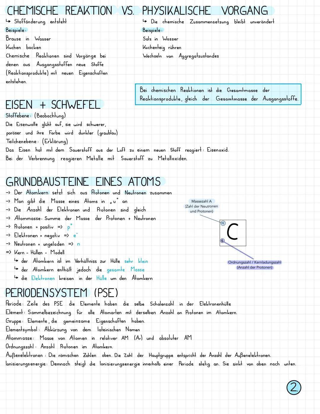 DEFINITION CHEMIE
Die Chemie ist eine Naturwissenschaft, die sich mit
dem Aufbau, den Eigenschaften und der Umwandlung
Stoffen beschäftigt.
