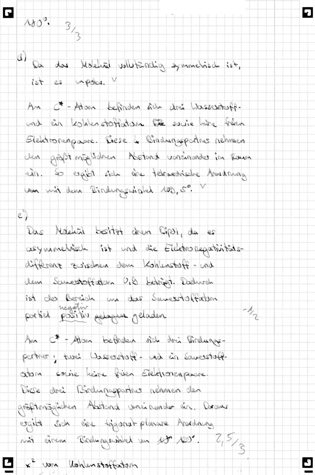 1. Klausur

Name:

Hinweis: Sämtliche Lösungswege müssen gut dokumentiert und dadurch klar
nachvollziehbar sein!

11

M1:
Zuordnung von chem