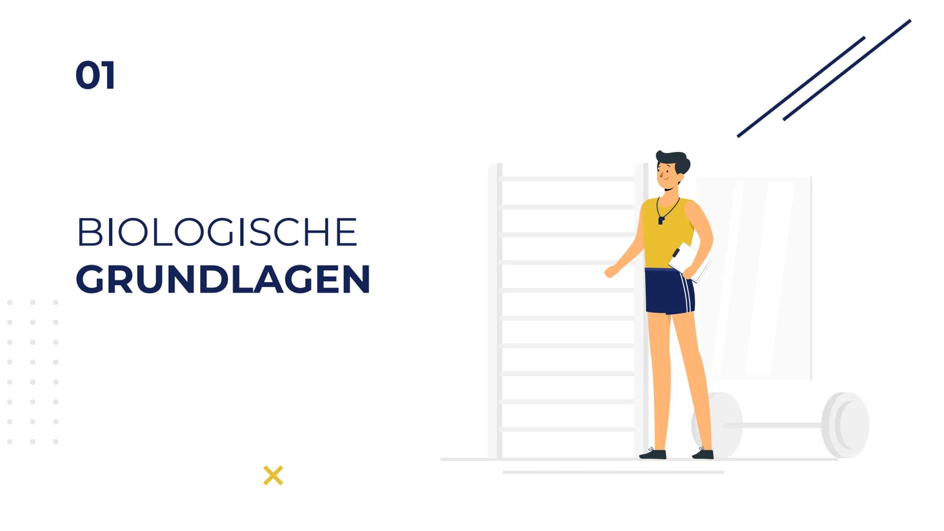 Elisabeth Atapin
Krafttraining
X
X Gliederung
X
01 BIOLOGISCHE
GRUNDLAGEN
aktiver/passiver Bewegungsapparat
Herz-Kreislauf
Atmung
02 FORMEN 