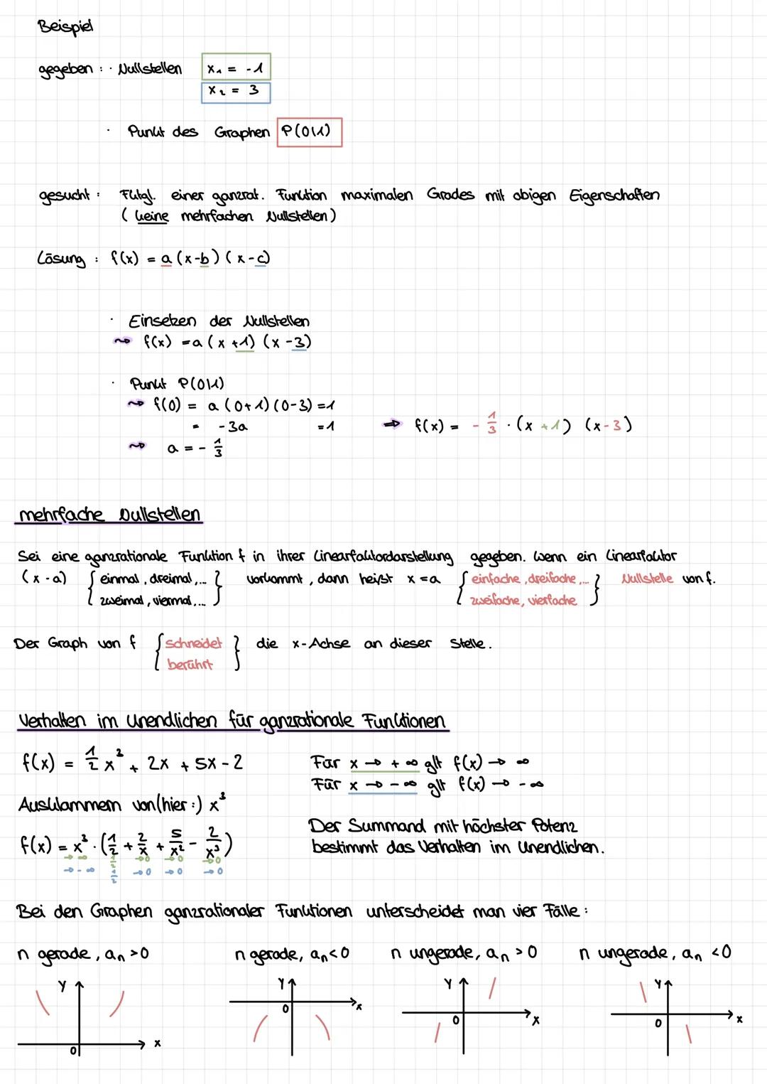 Grundbegriffe
Funktion →
Funktionswert y,
eindeutige Zuordnung, bei der jeder Zahl x _genau eine bestimmte Zahl y zugeordnet
wird
Funktionsg