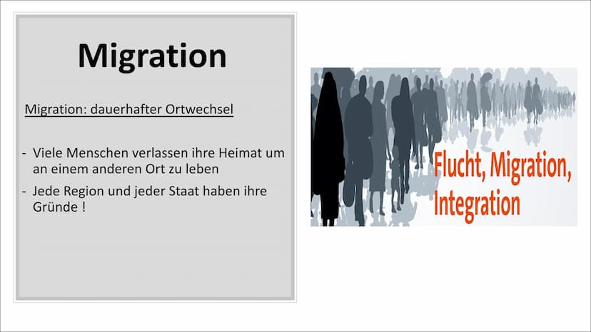 Afrika Migration Gliederung
1. Allgemein Migration
2. Allgemeine Ursachen
3. Afrika
4. Die Gründe von Afrika
5. Die Zielländer
6. Gambia
7. 