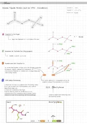 Know Bennenung von Isomeren  (nach der IUPAC - Nomenklatur) thumbnail