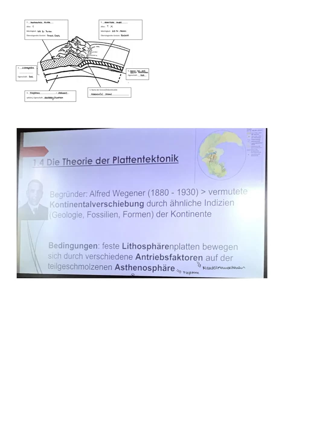 1.1 Methoden zur Erforschung des Erdinneren
direkt
indirekt
• Analyse von austretender lava
●
Gesteinsanalyse
• Tauchgänge in Tiefseegräben
