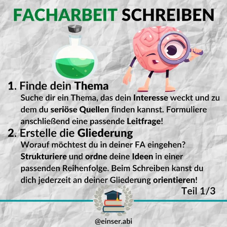 Know Facharbeit schreiben - Tipps thumbnail