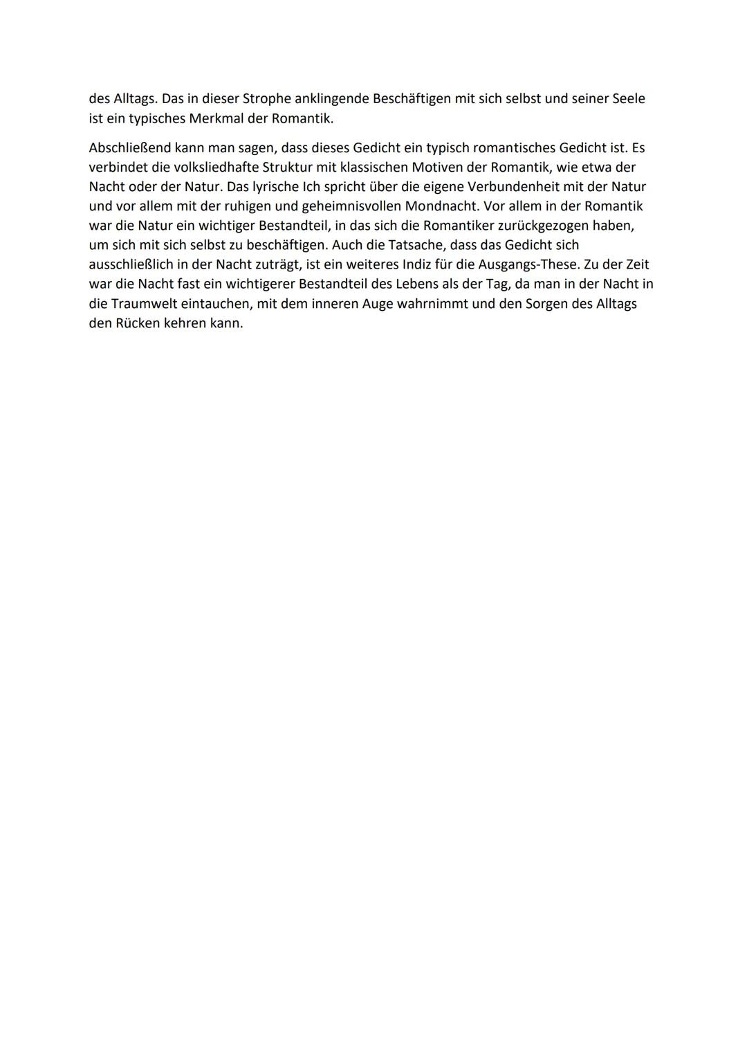 Mondnacht Joseph von Eichendorff
15.09.2022
Das Gedicht,,Mondnacht", geschrieben von Joseph von Eichendorff und veröffentlicht im
Jahr 1837 