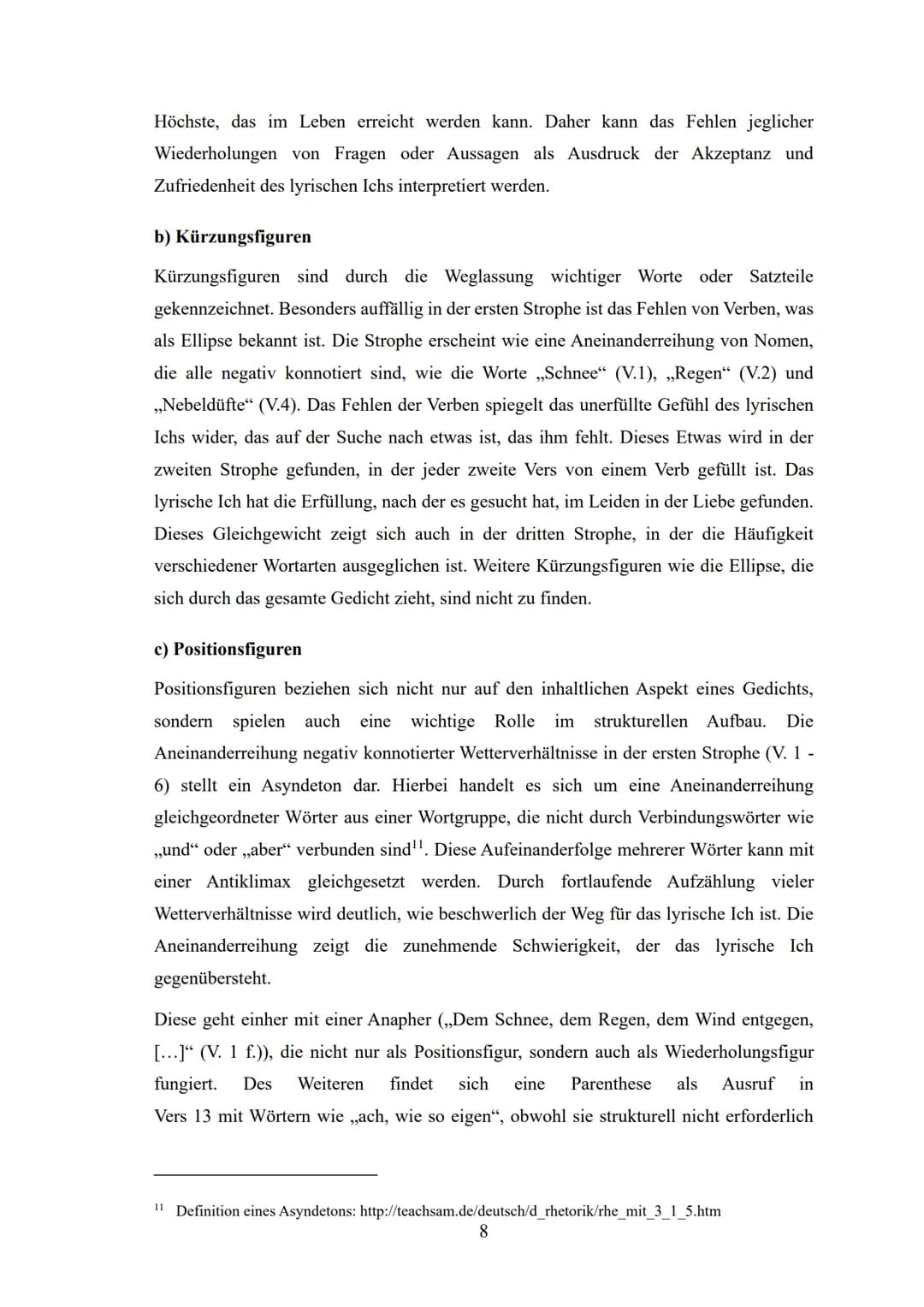 Facharbeit
im Leistungskurs Deutsch
Analyse und Interpretation des Gedichts
,,Rastlose Liebe Liebe als Krone des
-
Lebens" (1776) von Johann
