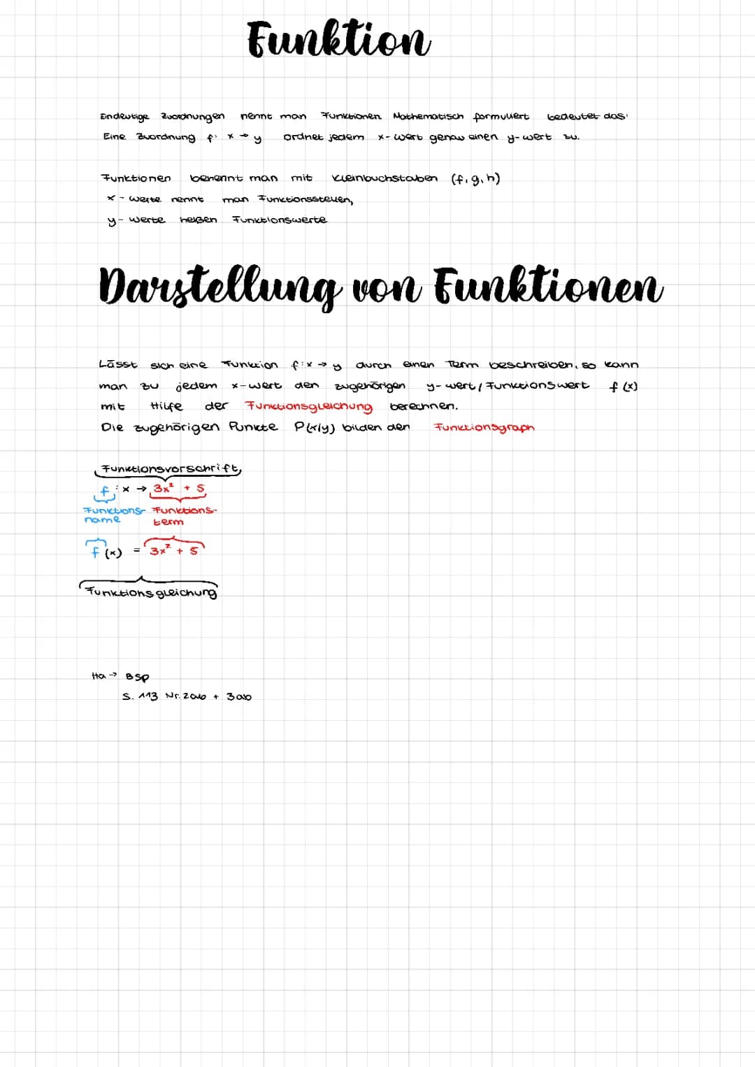 lineare Funktionen