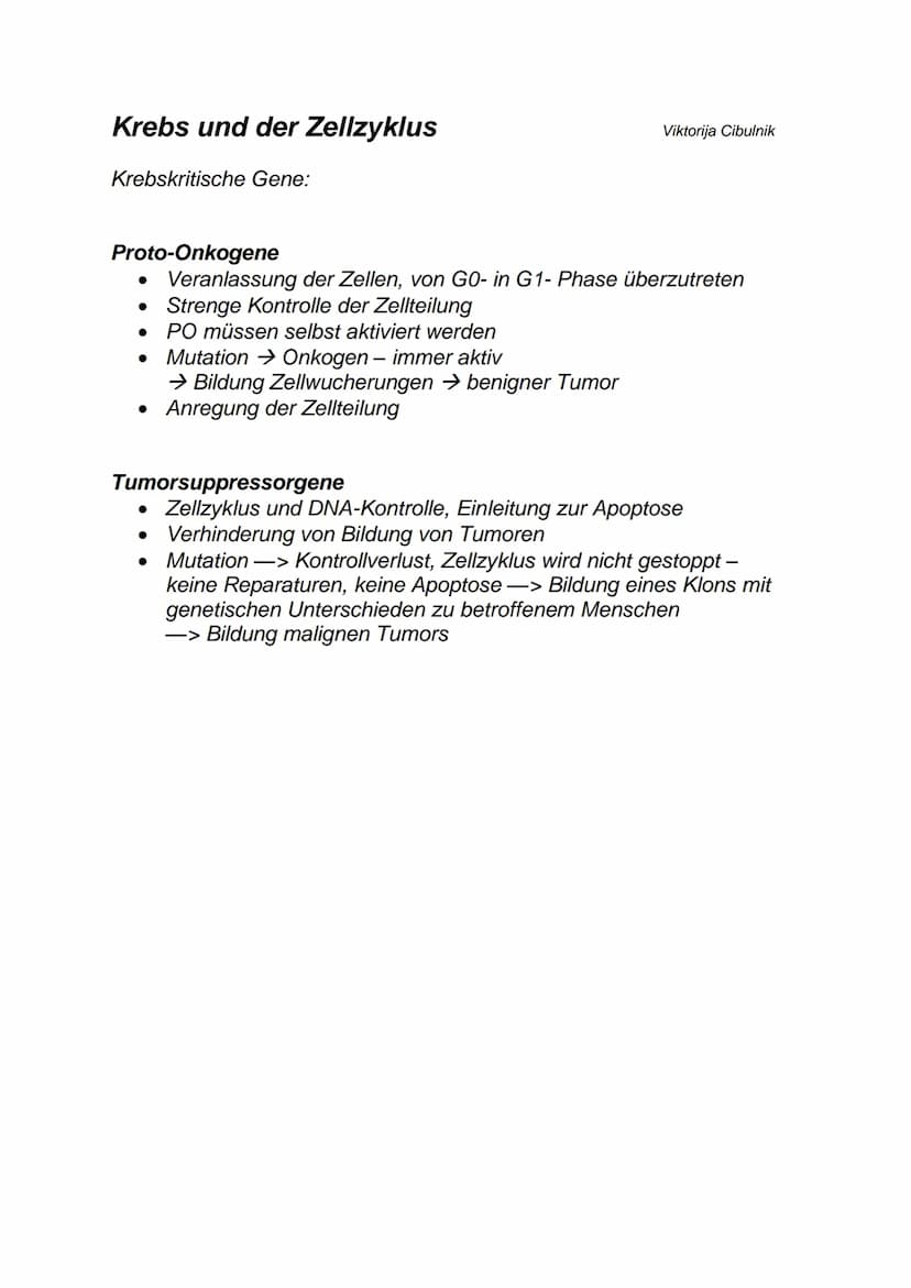 Steckbrief
Maligner Tumor (Krebs)
Herkunft der Bezeichnung: lat. malignitas = Bösartigkeit, Missgunst
Beispiel: Lungen-, Dickdarmkrebs
Ursac