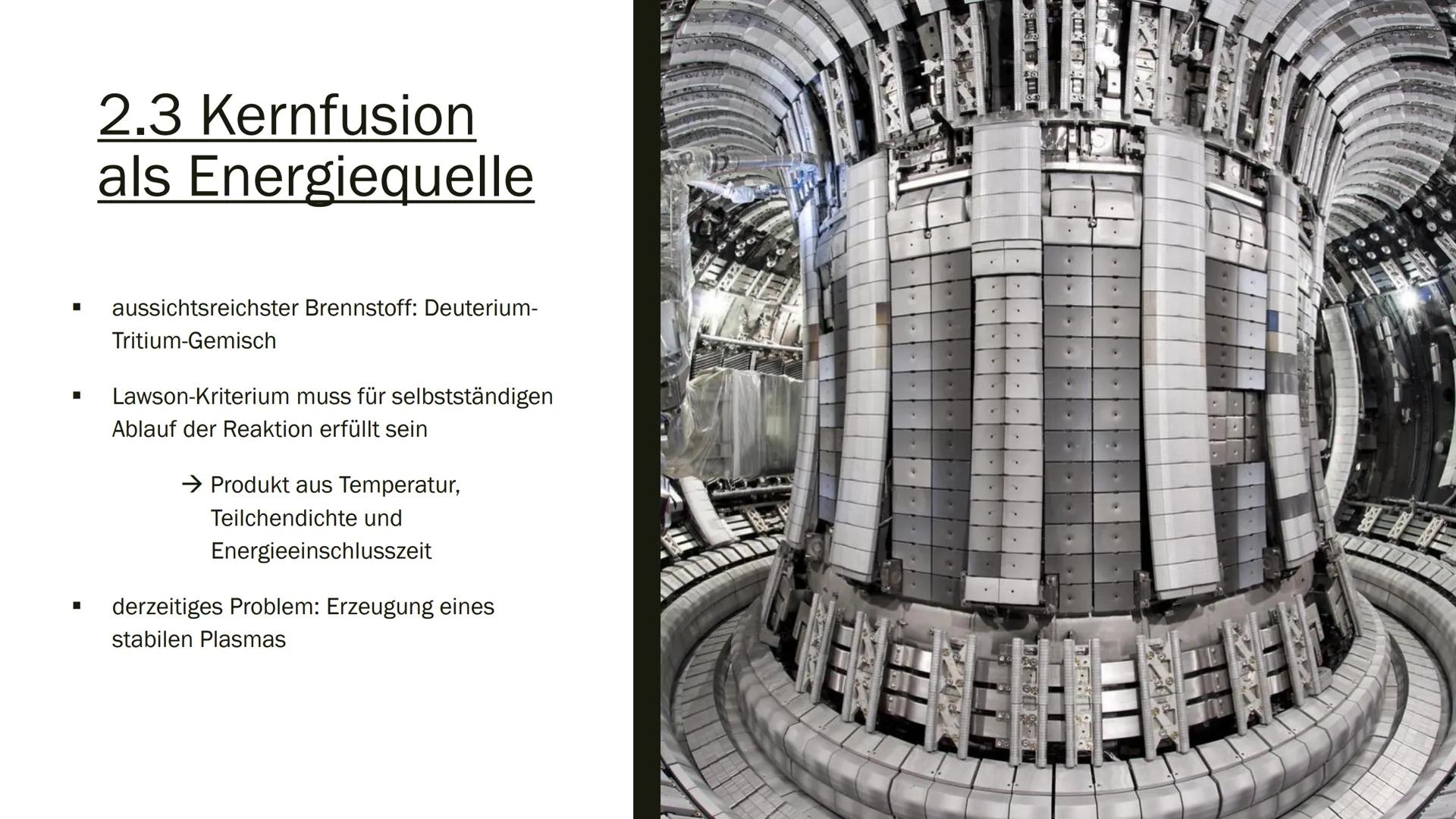 KERNSPALTUNG &
KERNFUSION
von Marvin Scholz Gliederung
1.
2.
Kernspaltung
1.1 Allgemeine Fakten
1.2 Entdeckung
1.3 Ablauf
1.4 Energiefreiset