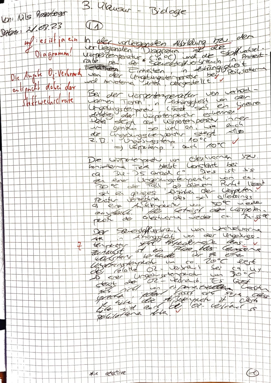 3. Klausur der Q1-Biologie-Grundkurse 1-3 (BUTE/KRAE)
21.03.2023
Aufgabe 1: Ökologie - Überwinterungsstrategien
Name:
Nils Rosa Serger
Aufga