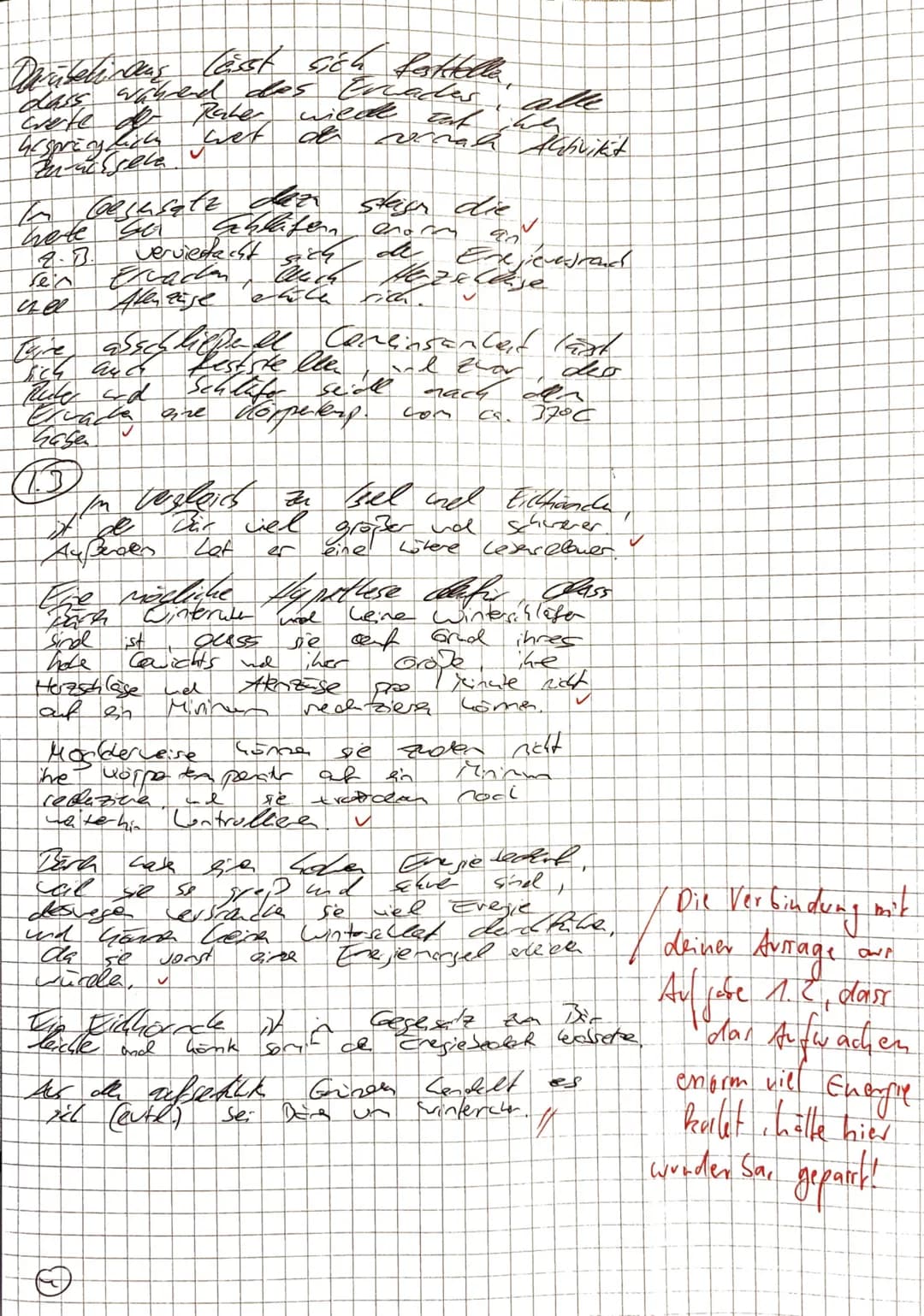 3. Klausur der Q1-Biologie-Grundkurse 1-3 (BUTE/KRAE)
21.03.2023
Aufgabe 1: Ökologie - Überwinterungsstrategien
Name:
Nils Rosa Serger
Aufga