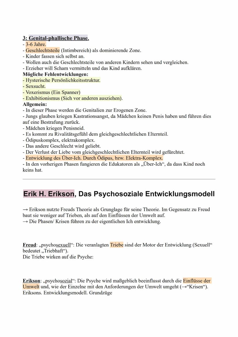 Pädagogik LK Q1
Sigmund Freud, Psychoanalyse.
Zusammenfassung: Das Menschliche Verhalten entspringt nach seiner Theorie den Sexuellen
unbewu