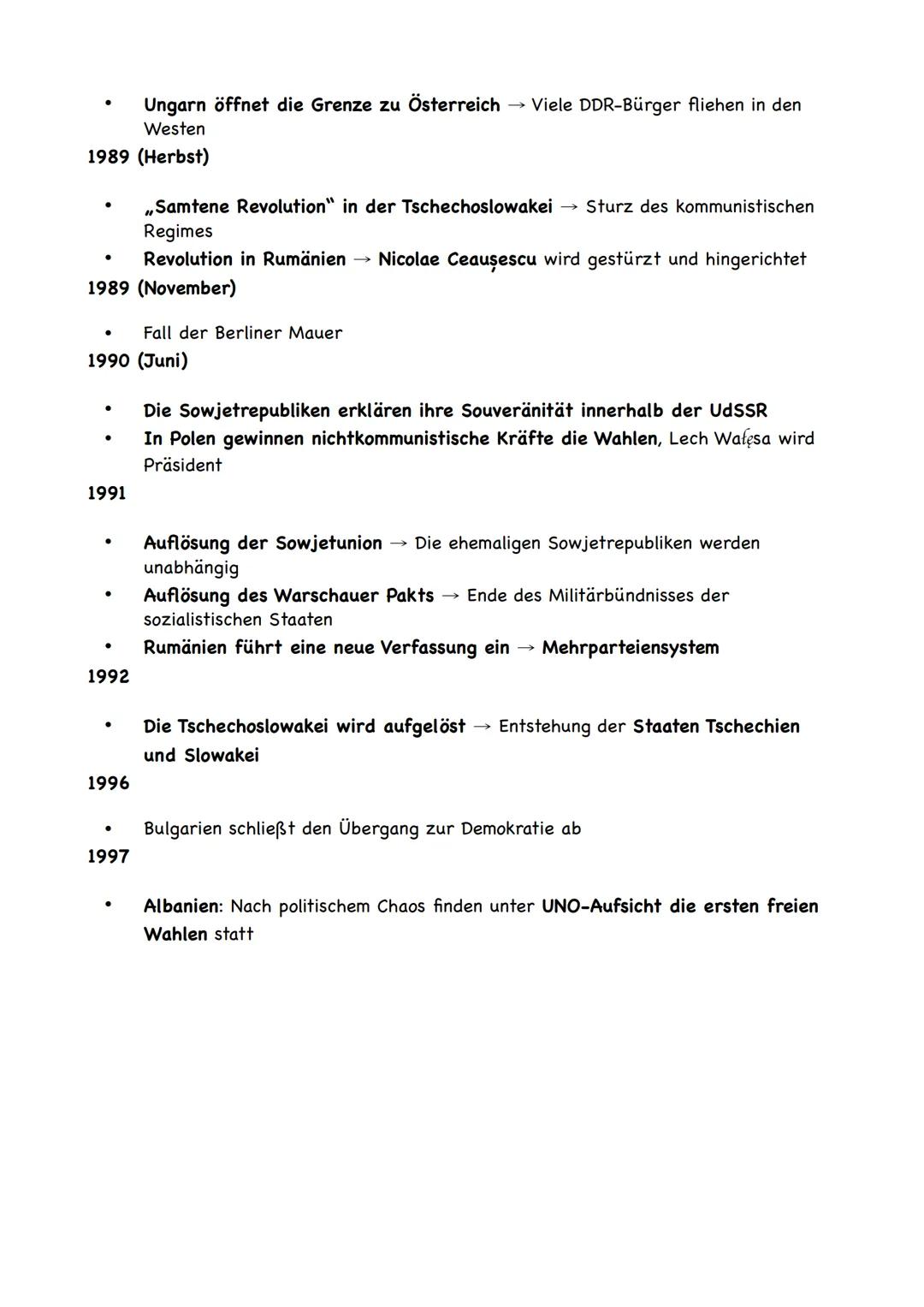 # Ost – West – Konflikt

Ausgangspunkt: Ende 2. WK 1945
Verlauf:
- UdSSR + USA – Anti-Hitler-Koalition:
- Gemeinsamer Kampf gegen NS-Regime 
