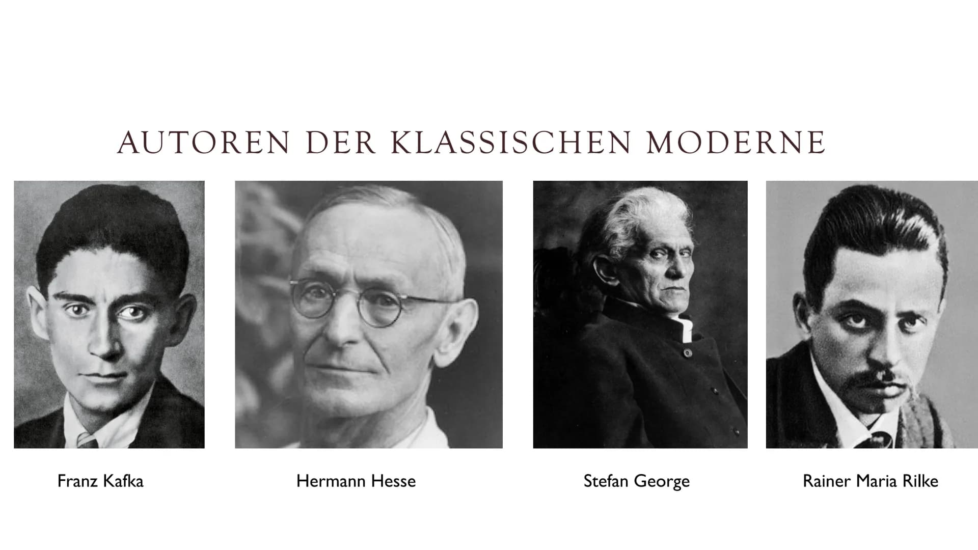 KLASSISCHE
MODERNE &
EXPRESSIONISMUS
1890-1925 MODERNE (1890-1920)
Neues Zeitalter für alle Künste (v.a. Literatur und Kunst)
Kunst = neue F