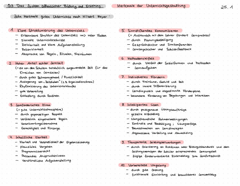 Q3 Das System öffentlicher Bildung und Erziehung: Das deutsche Bildungssystem und dessen rechtliche Grundlage
Definition von Bildung.
Das Bi