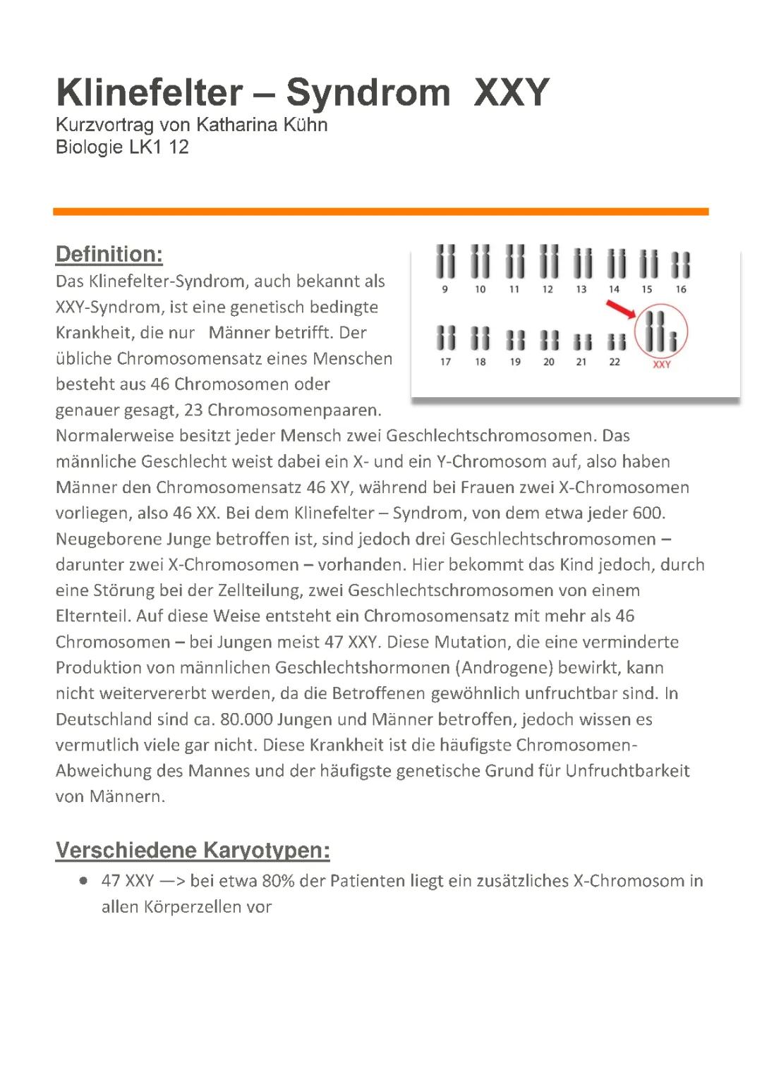 Klinefelter-Syndrom: Symptome, Ursachen und Prominente